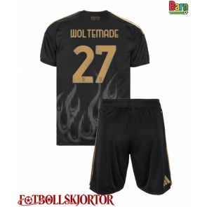 Juventus Nick Woltemade #27 Tredje Kläder Barn 2026-27 Kortärmad (+ Korta byxor)